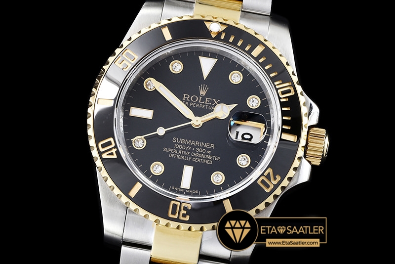 ROLSUB0251A -Submariner 116613 Diam YGSS Blk BP V2 SP Asia 3135 01.jpg modelleri ROLSUB0251A -Submariner 116613 Diam YGSS Blk BP V2 SP Asia 3135 - 01.jpg